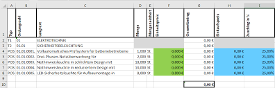Das bestehende angebot an bewerbungsbriefen online ist oft sehr schlecht. Kalkulation Mit Excel Beispiele Zum Download