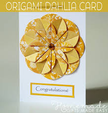 Cut the flower from the chart paper and paste it on the upper left side of the card. Homemade Card Ideas