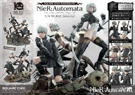 Square enix europe merchandise official page. Square Enix Masterline Nier Automata 1 4 Scale Statue Deluxe Ver Square Enix Store