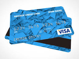 Credit card business cards, embossed figures, unique, plastic front and back printed, gold silver , for stylists, personal brands. Credit Card Psd Mockup Stacked Front To Back Psd Mockups