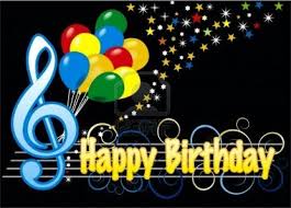 Music Treble Happy Burthday Happy Birthday Images Happy Birthday Cards Happy Birthday Man