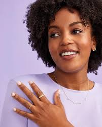 Drew 14k White Gold Band Ring in Freshwater Cultured Pearl