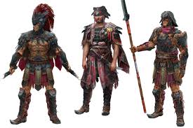 Shadow Carja Soldiers Horizon Zero Dawn Concept Art Concept Art Characters