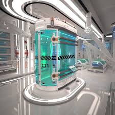 3d Model Https Www Turbosquid Com 3d Models 3d Futuristic Laboratory Interior Scene Model 1043232 R Sci Fi Environment Laboratory Design Futuristic Interior