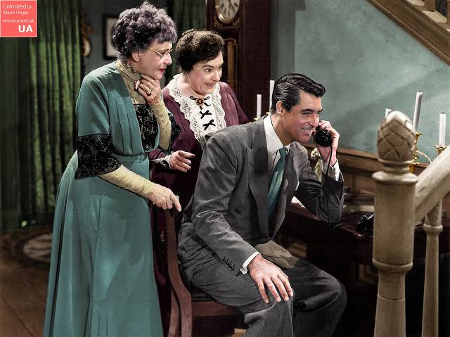 Arsenic and old Lace" 1944 : r/Colorization