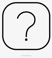 En la mayoría de los idiomas se utiliza un único signo de interrogación al final de la frase interrogativa: Signos De Interrogacion Para Colorear Hd Png Download Kindpng