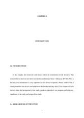 Surat setebal tiga halaman itu ditulis dari divisi riset kantor perdana menteri yang merupakan unit intelijen. Chapter 1 Fyp Chapter 1 Introduction 1 0 Introduction In This Chapter The Researcher Will Discuss About The Introduction Of The Research This Research Course Hero