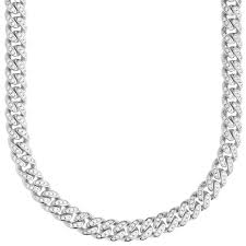 Maybe you would like to learn more about one of these? 925 Sterling Silver Iced Out Miami Cuban Link Chain 6mm Cloxstar Com Luxury Jewelry Watches