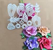 Amazon.com: Beautiful Flower Mold Flower Metal Cutting Mold ...