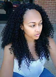 Since 2014 Crochet Braids Have Been Rising In Popularity But The Crochet Braids We Re Seeing T Curly Crochet Hair Styles Curly Hair Styles Crochet Hair Styles