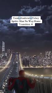 Spider-Man Transition: Tom, Andrew, and Tobey in Action