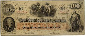 Large amounts of it were printed in the north and circulated in the confederacy in an attempt to debase its value. Paper Bullets Counterfeit Confederate Currency In The War