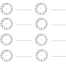 Blank Clock Face Worksheet Clock Worksheets Time Worksheets Blank Clock Faces