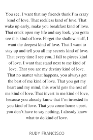 I M Falling In Love With Rudy Francisco Love Poems For Him Love Quotes With Images Finding Love Quotes