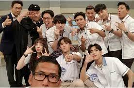 Lucas at knowing bros filming today w/ bambam, . Knowing Brother Ep 141 Guest Joon Lucas Nct Yuqi Bambam Got7 Got7 Amino