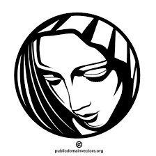 resultado de imagen para perfil virgen maria silueta virgen maria dibujo imagenes religiosas pinturas religiosas pinterest