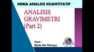 Fe3o4 fe2o4 2fe3o4 / 3fe2o4 6. Analisis Gravimetri Part 2 Perhitungan Gravimetri Metode Pengendapan Youtube