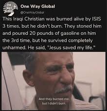 I remember when this happened a few years ago and posting about it then.  God deserves the glory!! ♻️Repost: @onewayglobaltv