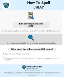 How To Spell Jira And How To Misspell It Too Spellcheck Net