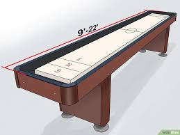 How To Make A Shuffleboard Table With Pictures Shuffleboard Table Shuffleboard Table Diy Shuffleboard