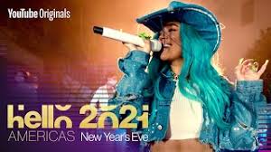 Imágenes de pelo azul para mujeres. Karol G New Year S Eve Performance Hello 2021 Americas Youtube