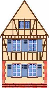 Facades Maison De Poupee Vitrines Miniatures Maquette Maison Facade Maison Maison Alsacienne