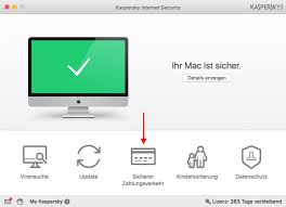 Anpassen Und Nutzen Des Sicheren Zahlungsverkehrs In Kaspersky Internet Security 16 Fur Mac