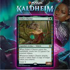 This website is not produced, endorsed, supported, or affiliated with wizards of the coast, nor any of the sites linked. Green Gets Cat Generating Vehicle In Esika S Chariot In Kaldheim Star City Games