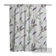 Keep your floor dry & safe from mildew with lavender shower curtains from zazzle! Lavender Flowers Watercolor Shower Curtain Pixers We Live To Change