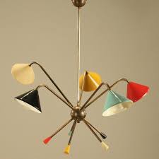 This hanging ceiling pendant can be done in different. Mid Century Modern Ceiling Lamp Lazy Loft