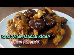 Ayam masak kicap bersama kentang, yg mudah, pantas dan yg paling penting…rasanya cukup sedap. Resepi Kaki Ayam Masak Kicap Cendawan Cina Chinese Style Lembut Dan Sedap Litetube