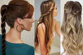 Elevate your typical ponytail for school by adding height and shine. Cute Easy Hairstyles For Long Hair For School