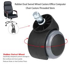 Kaucuk Dayanikli 360 Derece Donen Firdondu Tekerlek Tekerleri Ofis Bilgisayar Sandalyesi Tekerler Disli Kok Kasterler Aliexpress