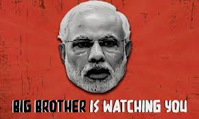 Big brother is watching you. Big Brother Is Watching Stark Similarities Between George Orwell S 1984 Modi S 2020 India
