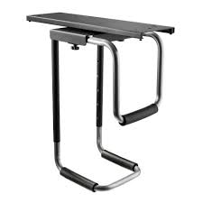 Swivel under cabinet tv mount. Under Desk Computer Mount 180 Degree Swivel Black Tripp Lite