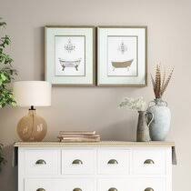 10'' h x 15'' w x 1.5'' d. Bath Laundry Glam Wall Art You Ll Love In 2021 Wayfair