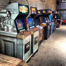 New york united states 40.712052. Barcade East Williamsburg Brooklyn Ny Arcade Room Barcade Arcade Bar