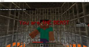 The beast is one of two possible roles in flee the facility.one beast is chosen every round, and the other players become survivors.the beast must capture all survivors in order to win the game. Escape From The Beast Minecraft Pe Maps