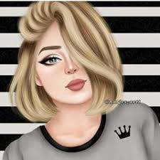 منشن لام شعر قصير Girly Drawings Girly Art Digital Art Girl