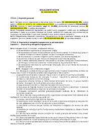 Drepturile de proprietate si formele lui. Doc Regulament Intern Draft Ramona Marcas Academia Edu