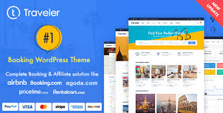 Traveler 2 9 1 Nulled Travel Tour Booking Wordpress Theme