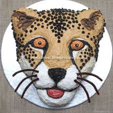 Coolest Cheetah Cake Animal Birthday Cakes Cheetah Cakes Cheetah Birthday Cakes