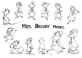 30th Anniversary Of Secret Of Nimh Gary Goldman Exclusive Cartoon Character Design The Secret Of Nimh Animation Sketches