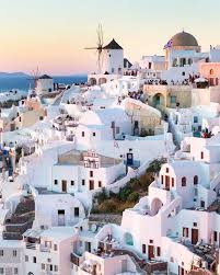 Oa On Instagram The World Famous Oia Village At Sunset Santorini Island Greece Shot By Matej Kastelic Wi Greece Destinations Greece Travel Santorini Island