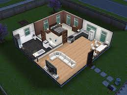 Bedroom overlooking tranquil garden (6/10). Small And Simple Sims Freeplay House Casa Sims Casas The Sims Freeplay Plantas De Casas