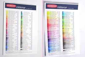 blank coloured pencil colour charts and value scales