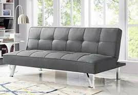 These innovative furniture pieces are a great addition to any living space, particularly smaller spaces like dorm rooms, day rooms, and more. Convertible Futon Sofa Couch Bed Sleeper Lounge Living Room Dorm Furniture Futons Frames Covers Furniture