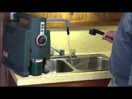 portable sink water heater