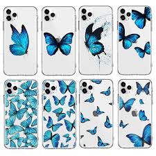 Apple iphone 11 pro 5.8inch. Blue Beautiful Butterfly Phone Case Tpu Phone Cover For Iphone 9 Iphone 5s 5 Se Iphone 8 8plus Iphone X Xr Xs Xsmax Iphone 11 Iphone 11pro Ip 11 Promax Butterfly Phone Case Wish