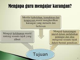 Narasi merupakan sebuah karangan yang mengisahkan atau menerangkan dengan rinci dan lengkap tentang suatu peristiwa atau kejadian dan didasarkan dengan kronologi atau urutan waktu. Strategi Meningkatkan Pengajaran Kemahiran Mengarang Ppt Download